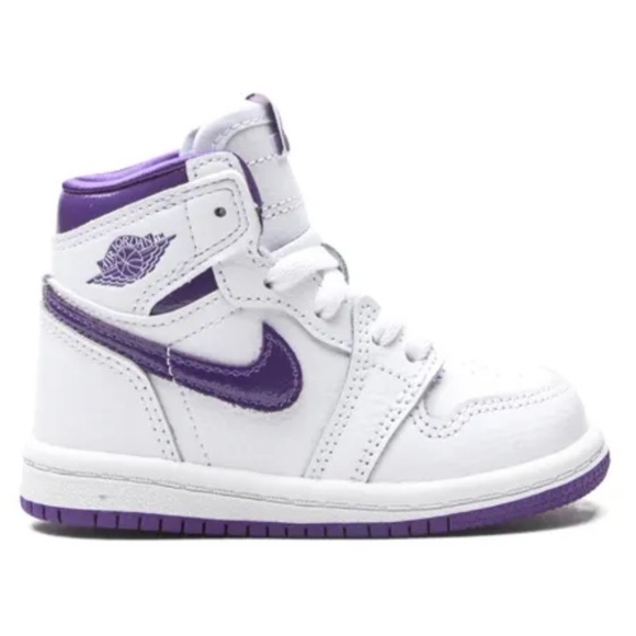 Nike Air Jordan 1 Retro High OG TD 'Court Purple' - Picture 1 of 7